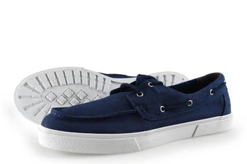Timberland Instappers in maat 44½ Blauw, Kleding | Heren, Schoenen, Timberland, Overige typen, Zo goed als nieuw, Verzenden