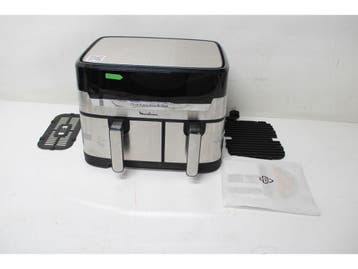 Moulinex Dual Easy Fry & Grill YY5233FB - Airfryer - 8,3 L -, Verzenden, Zo goed als nieuw
