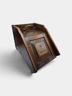Openhaard accessoire - Hout, Messing, IJzer - Houtbak