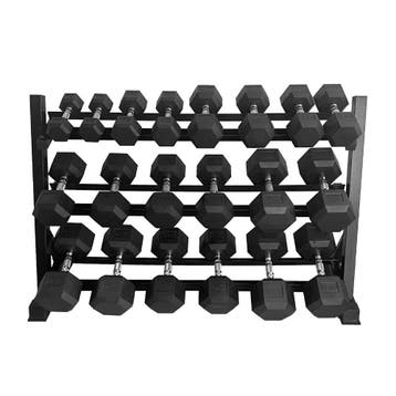 Zomerdeal! Dumbbellset XL 5 - 25kg - Goedkoopste van NL, Ophalen of Verzenden, Nieuw