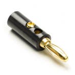 Banaanstekker | M | Nedis (Verguld, 4.5 mm), Verzenden, Nieuw