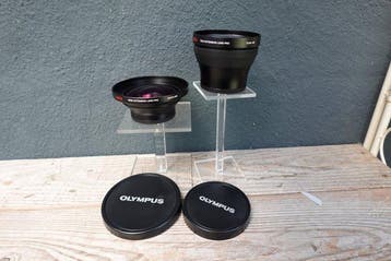 Olympus Tele Extension Pro lenzen WCON-08B + TCON-14B, Nieuw