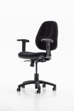 Bureaustoel – Delta Compact (PG5) - NordicaMöbel, Huis en Inrichting, Zwart, Nieuw, Ophalen of Verzenden, Bureaustoel