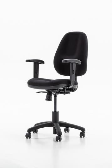 Bureaustoel – Delta Compact (PG5) - NordicaMöbel, Zwart, Nieuw, Ophalen of Verzenden, Bureaustoel