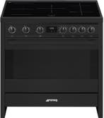 Smeg B95IMAN9 inductie fornuis - volledig antraciet, Witgoed en Apparatuur, Fornuizen, Verzenden, 60 cm of meer, Nieuw, Energieklasse A of zuiniger
