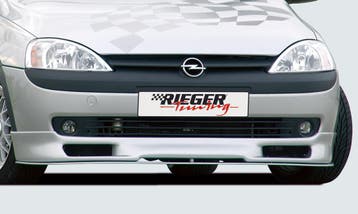 Rieger frontspoiler | Corsa C: 09.00-05.03 (tot Facelift) -, Auto-onderdelen, Verzenden, Nieuw, Opel