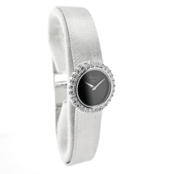 Chopard Genève Cocktail Watch 2795/1; Vintage 18k. witgou.., Overige materialen, Gebruikt, Polshorloge, Overige materialen