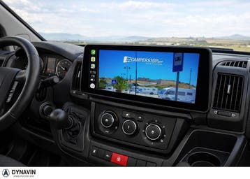 camper navigatie fiat ducato carkit android 15 apple carplay, Ophalen of Verzenden, Nieuw