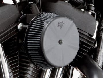 Vance & Hines Black Skullcap Intake Cover, Ophalen of Verzenden, Nieuw