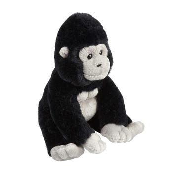 Ravnesden gorilla knuffel - pluche - zwart/grijs - 18 cm, Kinderen en Baby's, Verzenden, Nieuw