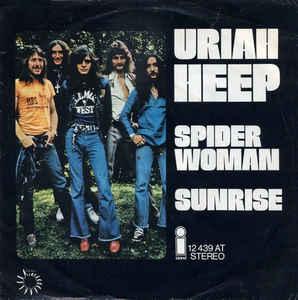 vinyl single 7 inch - Uriah Heep - Spider Woman / Sunrise, Cd's en Dvd's, Verzenden, Zo goed als nieuw, 7 inch, Rock en Metal