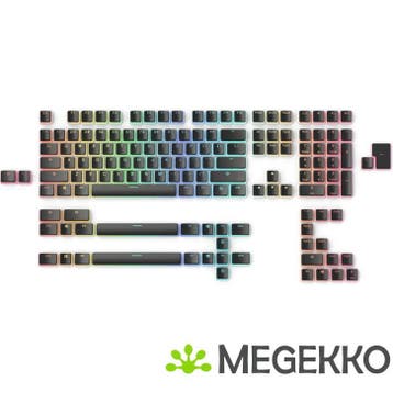 Glorious Aura Keycaps V2 Zwart, Verzenden, Nieuw, Glorious