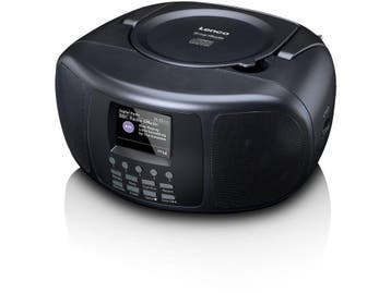 Lenco SCD-6000BK - Draagbare internet radio - DAB+/FM, Verzenden, Zo goed als nieuw
