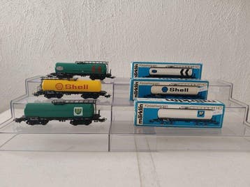 Märklin H0 - 4651, 4652, 4653 - Modeltrein goederenwagon (3), Nieuw