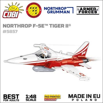 COBI 5857  NORTHROP F-5E TIGER II (Leger bouwsets), Verzenden, Nieuw