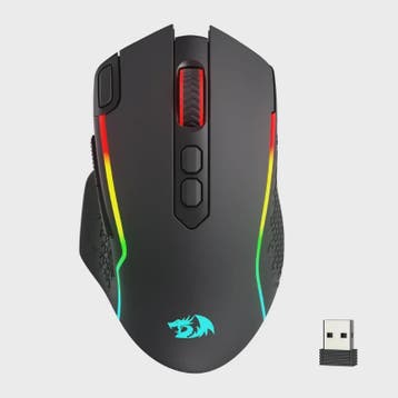Redragon M810 MAX Gaming Muis: 3-Mode Draadloos, 12000 DPI,, Computers en Software, Desktop Pc's, Verzenden, Nieuw