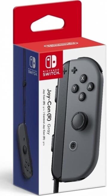 Nintendo Switch Joy-Con Controller Right (Grey) (Nintendo..., Spelcomputers en Games, Verzenden, Gebruikt