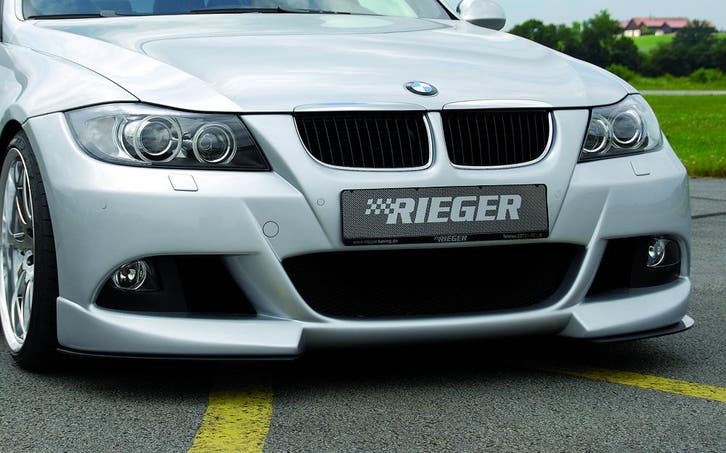 Rieger voorbumper | 3-Serie E90: 03.05-08.08 (tot Facelift), Auto-onderdelen, Carrosserie en Plaatwerk, Nieuw, BMW, Verzenden