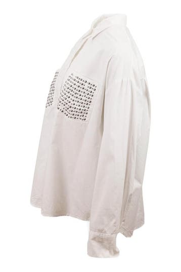 Only Blouse in maat M Wit, Kleding | Dames, Only, Verzenden, Zo goed als nieuw, Wit