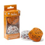 Cupcake Vormpjes Halloween Pompoen & Geest Ø50x32(h) mm 36st, Verzenden, Nieuw