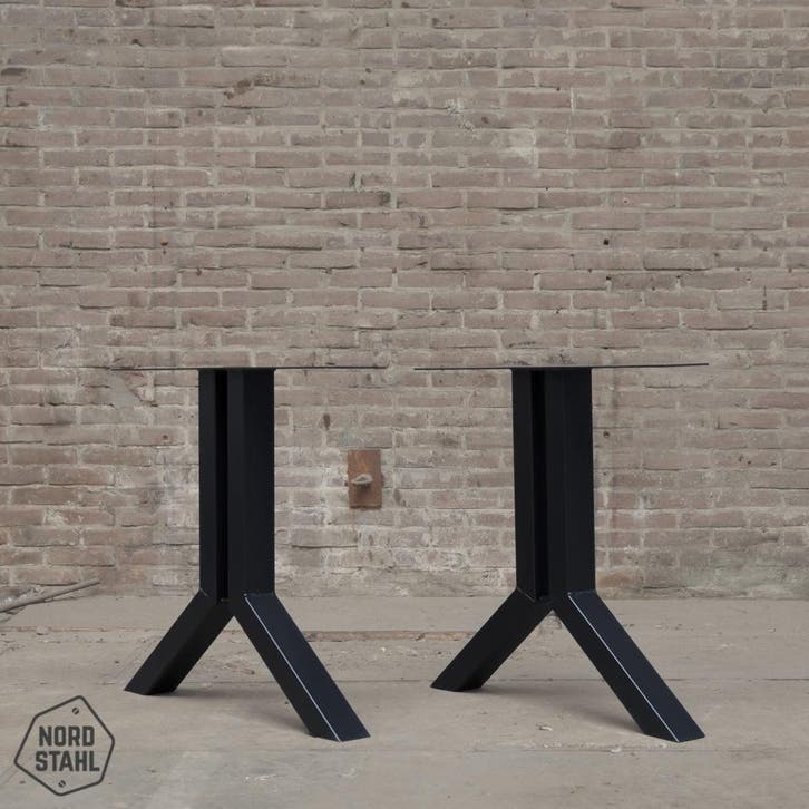 Stalen onderstel tafel - Split leg - Nordstahl, Huis en Inrichting, Tafelonderdelen, Nieuw, Verzenden