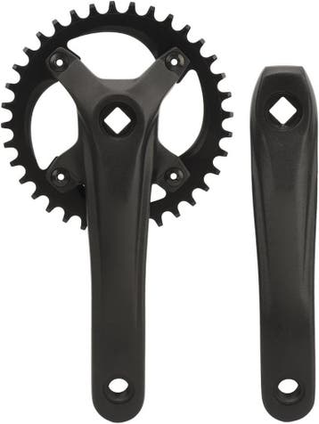 MTB Crankstel Aluminium | Lichtgewicht | Retourdeal 45%, Ophalen of Verzenden, Zo goed als nieuw, Crankstel of Pedalen, BuyWeek