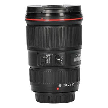 Canon EF 16-35mm f/4L IS USM met garantie, Audio, Tv en Foto, Fotografie | Lenzen en Objectieven, Ophalen of Verzenden, Gebruikt