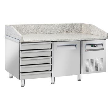 Diverso By Diamond Pizzawerkbank | 1 Deur + 5 Deegladen | Ge, Ophalen of Verzenden, Nieuw