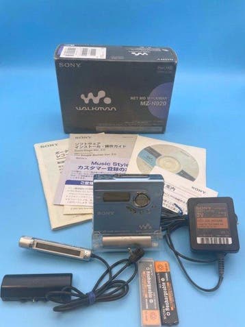 Sony - MZ-N920 - Minidisc Walkman, Audio, Tv en Foto, Nieuw