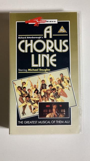 A CHORUS LINE (IMPORT WITHOUT DUTCH SUBS) (VHS), Verzenden, Gebruikt