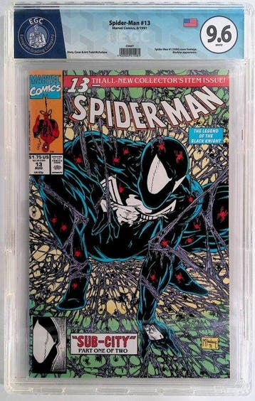 Spider-Man #13 - EGC 9.8 - 1 Graded comic - Eerste druk -, Boeken, Nieuw