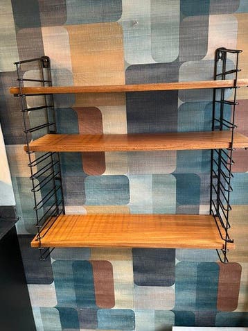 Tomado - Adriaan Dekker - Wandrek - Hout, Metaal - Vintage, Antiek en Kunst, Antiek | Meubels | Stoelen en Banken
