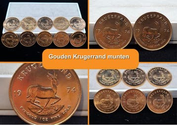 Executieveiling: Gouden Krugerrand munten (9159), Postzegels en Munten