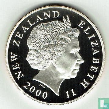 Nieuw-Zeeland 10 dollars 2000 (PROOF) First to the Future, Postzegels en Munten, Munten | Oceanië, Verzenden, Losse munt, Goud