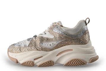 Steve Madden Sneakers in maat 38 Zilver, Overige kleuren, Verzenden, Steve Madden, Sneakers of Gympen