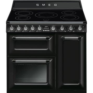 Smeg Victoria TR93IBL2 Inductiefornuis | 90CM | OP=OP!, Witgoed en Apparatuur, 60 cm of meer, Magnetron, Nieuw, Ophalen of Verzenden