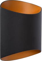 Lucide DILETTA wandlamp 1xG9 - Zwart, Huis en Inrichting, Lampen | Wandlampen, Ophalen of Verzenden, Zo goed als nieuw