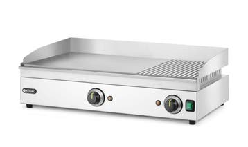 Hendi Kitchen Line Bakplaat | 1/3 Geribbeld | 3500W | 230V |, Ophalen of Verzenden, Nieuw in verpakking