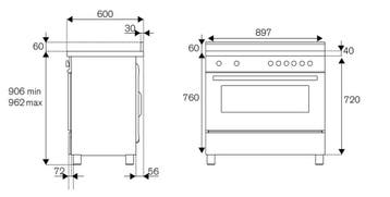 Uitverkoop Bertazzoni fornuizen, Witgoed en Apparatuur, Fornuizen, Verzenden, 60 cm of meer, Nieuw, Energieklasse A of zuiniger