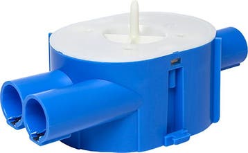 ABB G153 Dubbele Stopcontact Wanddoos 50mm 3x19mm -, Verzenden, Nieuw, Overige typen