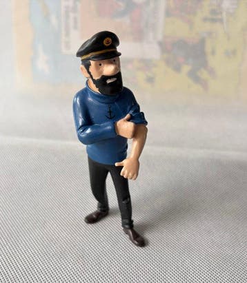 Tintin 40001 - Plomb Haddock grand modèle - 1 Beeldje - 1993, Nieuw