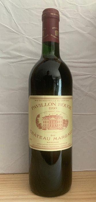 1990 Pavillon Rouge du Château Margaux, 2nd wine Ch. Margaux, Nieuw