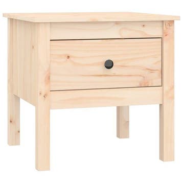 Salontafel Klein 50x50cm | Massief Hout | Laatste Stuk!, 45 tot 60 cm, Minder dan 55 cm, Vierkant, Nieuw