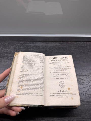Napoleone Bonaparte - Code Civil des Français - 1804, Antiek en Kunst