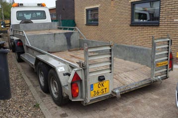 Veiling: Machinetransporter Kuiper PLD 5000kg 2010, Overige kleuren, Overige brandstoffen, Aanhangers en Opleggers, BTW verrekenbaar