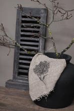 Shabby linnen doek Pioenroos, Ophalen of Verzenden, Nieuw