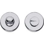 Intersteel wc-sluiting 8mm rond verdekt kunststof chroom, Doe-het-zelf en Verbouw, Verzenden, Nieuw