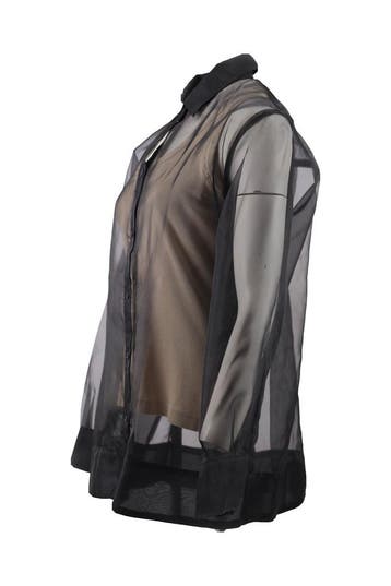 Msch Copenhagen Blouse in maat L Zwart, Msch Copenhagen, Verzenden, Zo goed als nieuw, Zwart