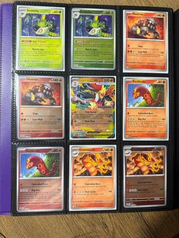 Pokémon - 155 Compleet album - Scarlet & Violet - Pitch, Nieuw