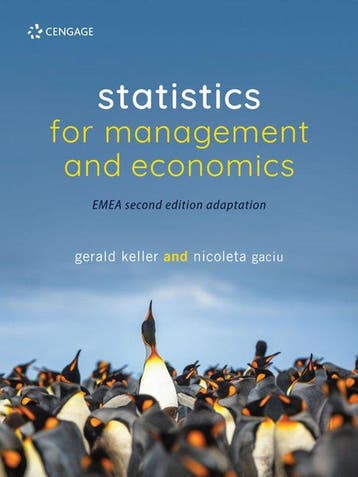 Statistics for Management and Economics - Gerald Keller, Verzenden, Zo goed als nieuw, Gerald Keller